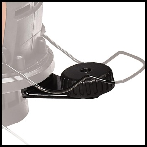 Set de tuns gazon electric Einhell GC-ET 4530 (cap motor inclinabil de 4 ori si rotativ la 180deg, ghidon din aluminiu telescopic continuu, Flowerguard) - Img 6