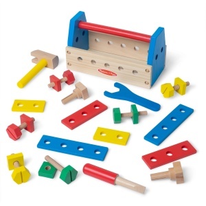 Set de Unelte din Lemn Melissa Doug - 24 piese, pentru copii de la 3 ani - Img 4