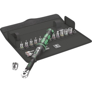 Set de unelte pentru bicicleta Wera 05004180001, 16 piese, 2,5-25 Nm