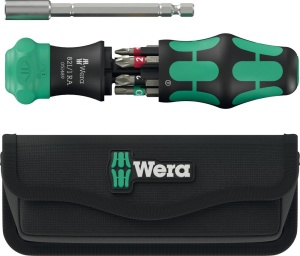Set de unelte Wera Kraftform Kompakt 28 RA, 6 piese, cu rucsac