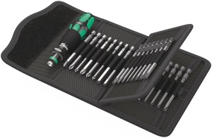 Set de unelte Wera Kraftform Kompakt 62, 33 piese, bits de 89 mm