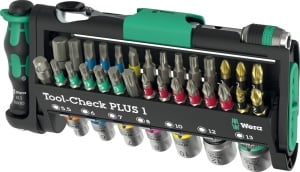 Set de unelte Wera Tool-Check PLUS 39 piese, supercompact, pentru utilizare manuala si mecanica
