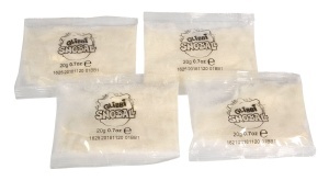 Set de zapada artificiala Simba 105953074, 4 pungi x 20 g, 60 bulgari, sigur pentru copii - Img 3