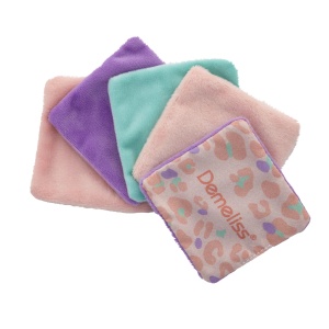 Set Demeliss Beauty - 5 Pad-uri Demachiante Reutilizabile, Moale si Ecologice
