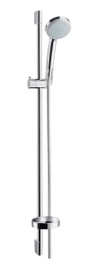 Set dus hansgrohe Croma 100, 4 tipuri de jet, lungime 0,90m, crom