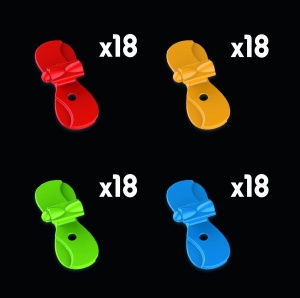 Set extensie sine flexibile Smoby FleXtreme, 72 piese, 1.72 m lungime, pentru copii 4 - Img 2