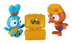 Set Figurine Brave Bunnies - 3 Figurine cu Accesorii, Bop si Boo, pentru Copii 3 - Img 10