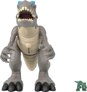 Set Figurine Dinosauri Fisher-Price Imaginext Indominus Rex cu Actionare prin Schleuder - Img 3