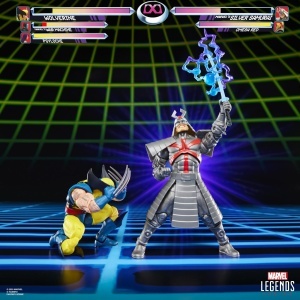 Set Figurine Marvel Legends Wolverine si Silver Samurai, 15 cm, 11 accesorii - Img 9