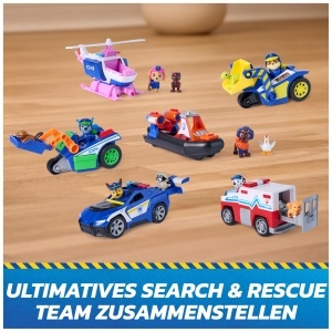 Set Figurine PAW Patrol Chase, Marshall, Skye, Rubble, Rocky, Zuma, Ryder, 7 personaje, 6 cm - Img 6