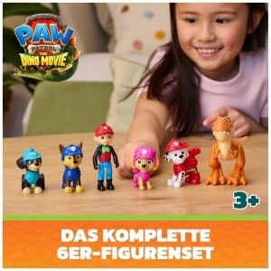 Set Figurine PAW Patrol Dino Aventuri - 6 Piese, pentru copii de la 3 ani - Img 2
