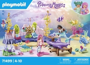 Set figurine PLAYMOBIL 71499 - Ingrijire animale marine, pentru copii de la 4 ani - Img 3