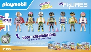 Set Figurine PLAYMOBIL My Figures 71400, 5 Figurine cu Accesorii, pentru Copii 5 - Img 5