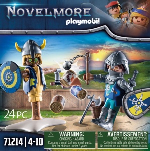 Set Figurine PLAYMOBIL Novelmore 71214, 24 piese, pentru copii de la 4 ani - Img 4
