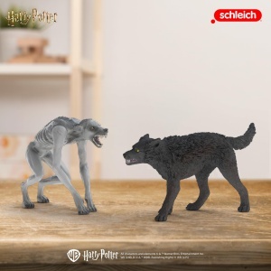 Set Figurine Schleich Harry Potter - Lup vs. Animagus, 2 Piese, Ideal pentru Copii 6 - Img 2