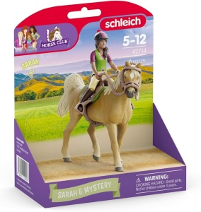 Set Figurine Schleich HORSE CLUB Sarah si Mystery, 6 piese, pentru copii 5-12 ani - Img 8