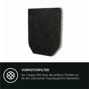 Set filtre AEG ASKW1 lavabile pentru aspiratoare QX6QX7QX8-2 performanta optima albastrugri - Img 5