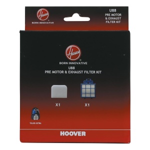 Set filtre Hoover U88 pentru aspirator Telios Extra, compatibilitate extinsa