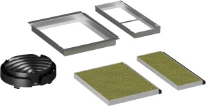 Set Filtre Siemens LZ11KKV16 Clean Air Plus pentru Dunstabzugshaube, Anti-Fisch, Anti-Pollen