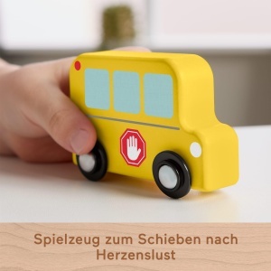 Set Fisher-Price JCY32 Masinute din Lemn pentru Copii 2 Ani 4 Piese Design Educativ - Img 4