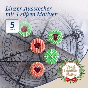 Set forme prajituri Dr Oetker 1062 5 piese otel inoxidabil usor de curatat - Img 3