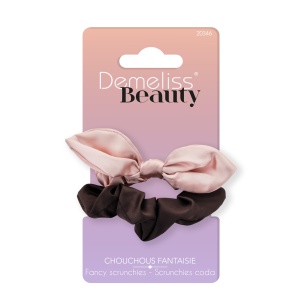 Set Foulchie si Haargummi Demeliss Beauty Prevenire Haarbruch, Culoare Aleatorie - Img 4