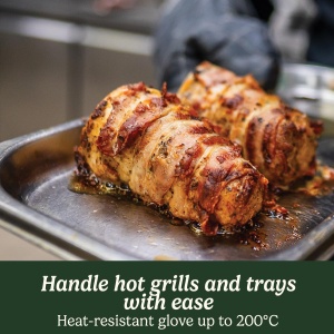 Set Grill Cuisinart 3 piese Spatula, Furculita si Zange din Otel Inoxidabil, Maner Lung - Img 5