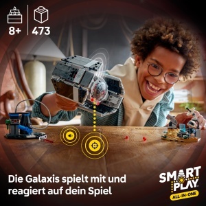 Set Interactiv LEGO Star Wars 75421 - TIE Fighter cu Minifigur si SMART Brick - Img 2