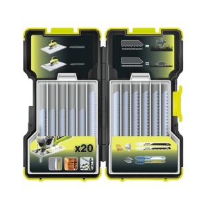 Set lame ferastrau pendular Ryobi RAK-20JB 20 bucati material durabil - Img 6