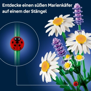 Set LEGO Botanicals Gaseblaut - 133 piese, decorativ, pentru copii de peste 9 ani - Img 5