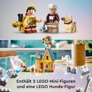 Set LEGO - Casa lui Carl din filmul Inalt, 598 piese, cu figurine Carl, Russell si Dug - Img 6