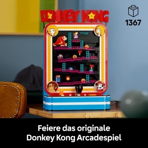 Set LEGO Donkey Kong Arcade 72051 - Mini model 3D interactiv pentru adulti - Img 2
