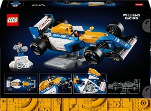 Set LEGO Icons Williams Racing FW14B 10353 cu Nigel Mansell Masina F1 de Colectie - Img 13