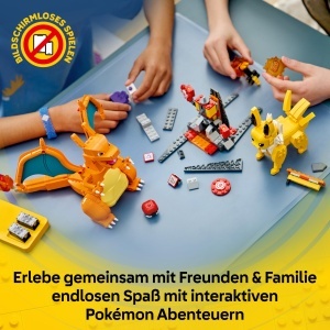 Set LEGO Interactiv Pokemon - Ultimul Duel Glurak Blitza, 751 Piese - Img 6