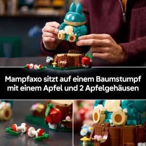 Set LEGO Mampfaxo 72150 - Figurina Pokemon cu membre mobile, decoratiune birou - Img 5