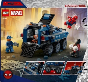 Set LEGO Marvel Spider-Man - Transporter cu 4 Minifigurine, 367 Piese - Img 10