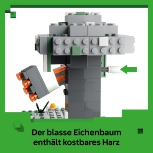 Set LEGO Minecraft Blasser Garten 21586 - 243 piese, pentru copii 7 ani - Img 6