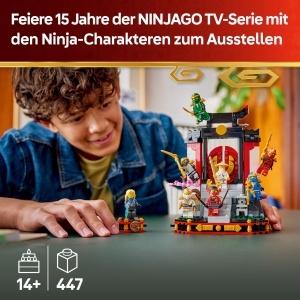 Set LEGO Ninjago 15 ani - Kloster cu 8 Minifiguri si Accesorii - Img 2