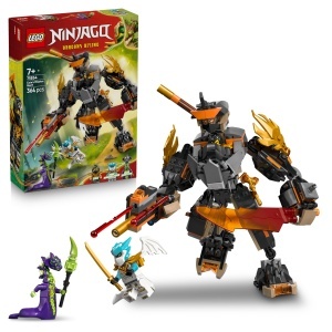 Set LEGO NINJAGO Cole Action-Mech 71854 cu 3 Minifiguri si Accesorii