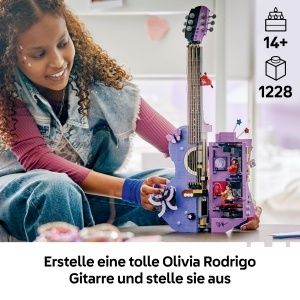 Set LEGO Olivia Rodrigo - Chitara 3D cu 2 Minifiguri, Decoratiuni si Accesorii - Img 2