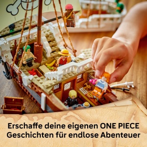 Set LEGO ONE PIECE - Vasul Pirat Flying Lamb (75639) - 1376 piese, 5 figurine - Img 6