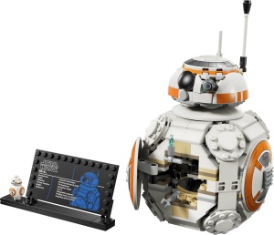 Set LEGO Star Wars Droid BB-8 75452, 569 piese, pentru copii peste 10 ani - Img 9