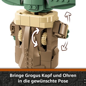 Set LEGO Star Wars Grogu in Repulsorwiege 75403, 1048 piese, cadou pentru copii 10 - Img 3