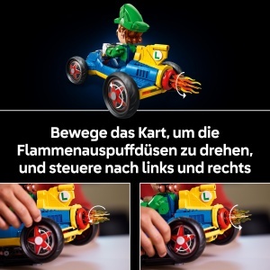 Set LEGO Super Mario Mario Kart Luigi Turboflitzer, 2234 piese, pentru adulti - Img 5