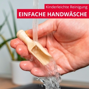 Set linguri pentru condimente Westmark Midi 3 piese lemn de fag 5 gr4 ml culoare maro deschis - Img 7