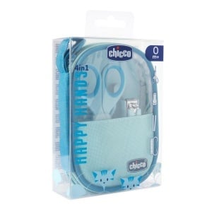 Set Manichiura pentru Fete Chicco, cu 5 Piese, Culoare Albastra - Img 2