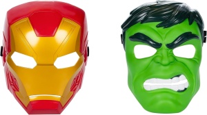 Set Masca Supereroi Hasbro Marvel Avengers, Iron Man si Hulk, pentru copii