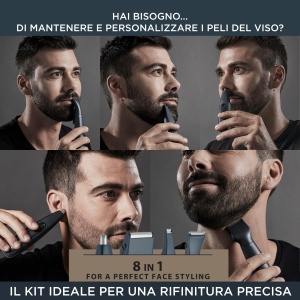 Set Mini Grooming Rowenta TN3651F0, 100 rezistent la apa, compact - Img 3