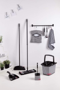 Set Mop cu Telescop, YORK, 138 cm, Microfibra, Albastru - Img 8