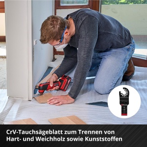 Set Multitool Einhell 6 piese Accesorii Diverse pentru Taiere si Slefuire - Img 6